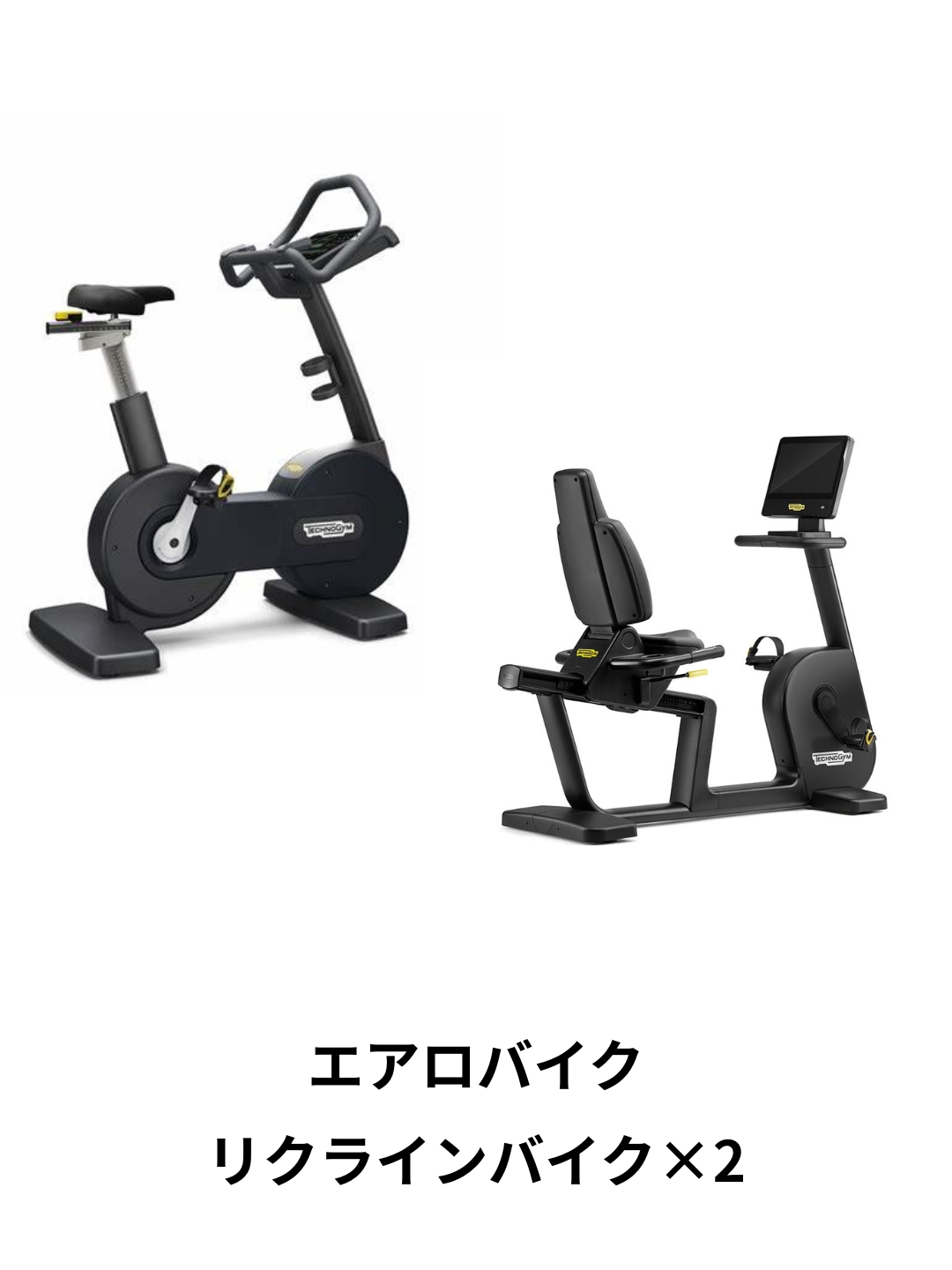 エアロバイク リクラインバイク